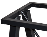 A Frame Bar Base With Castors 1025mmH Black