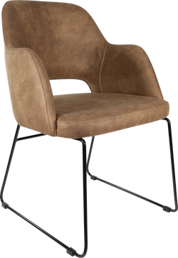 Sorbet Chair with Black Sled Base