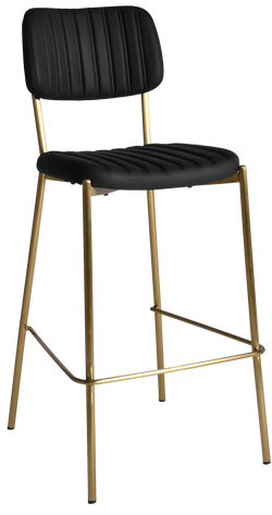 Kansas Stool - Brass Frame