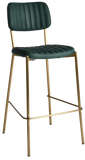 Kansas Stool - Brass Frame