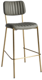 Kansas Stool - Brass Frame