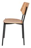 Texas Chair Black Frame Natural Finish - All Options