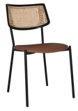 Texas Rattan Chair Black Frame Black Finish - All Options