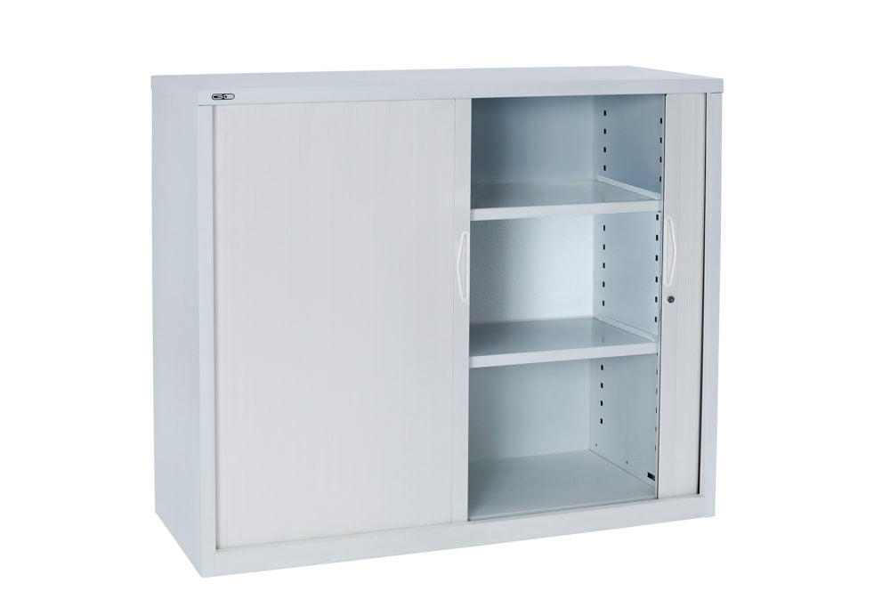 GO Tambour Door Cupboard 1200mm Wide - Richmond Office Furniture