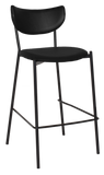 Marco Black Vinyl Stool - Richmond Office Furniture